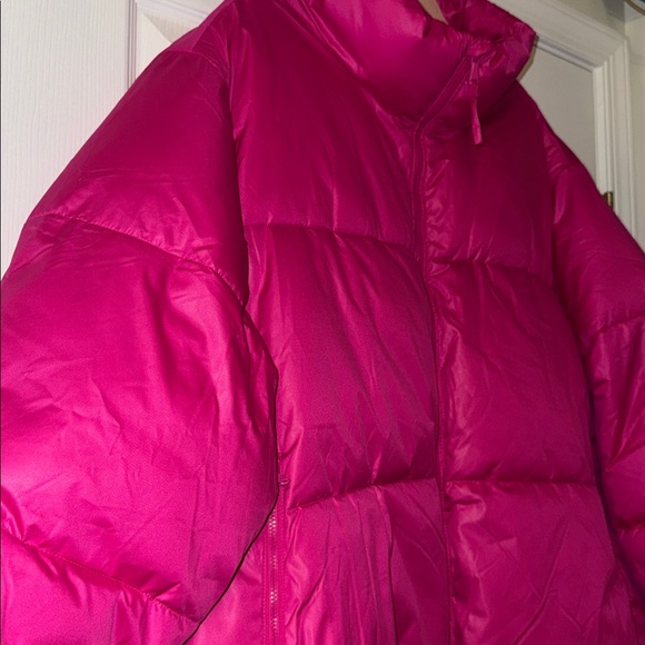 Pink Puffer Jacket - Picture 2 of 3
